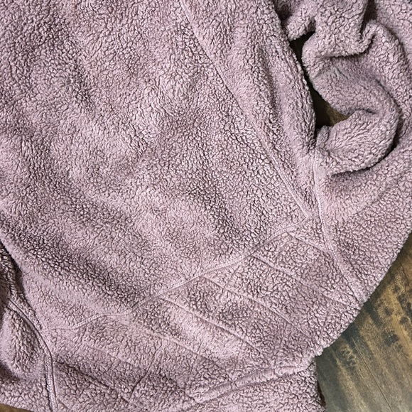 Women’s Fleece Zipper Light Weight Sweater Jacket - Picture 5 of 5